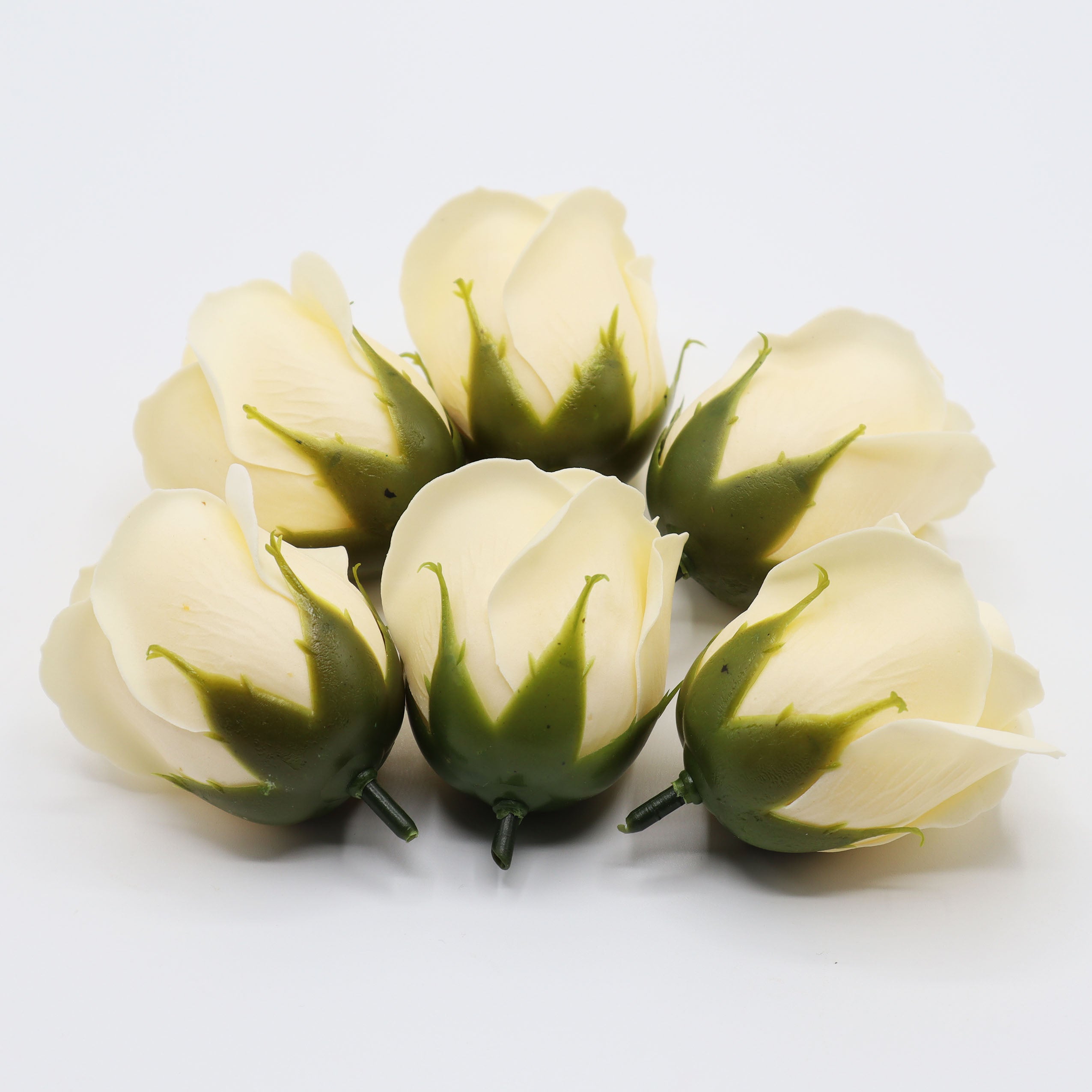 Champanhe - Rosas Decorativas de Sabão